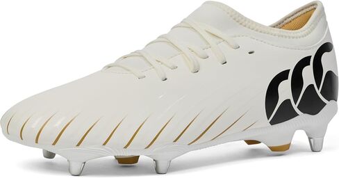 Canterbury Speed Falcon Team SG Rugby Boots White/Gold in Kuwait