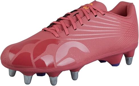 حذاء Canterbury الرجالي Stampede Team 2025 للرجبي الأرضي الناعم (10.5) (أحمر) in Kuwait