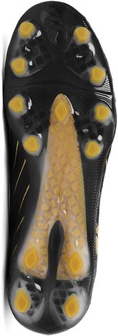 Canterbury Speed Falcon Elite FG Rugby Boots Black/Gold in Kuwait