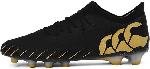 Canterbury Speed Falcon Elite FG Rugby Boots Black/Gold in Kuwait
