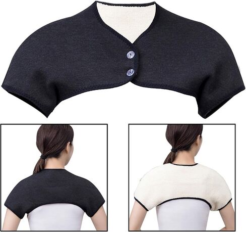 Shoulder Pad Back Protector Compression Sleeve Rotator Cuff Shoulder Warmer Vest Support Wrap Brace Pad Lightweight Breathable Absorbing in Kuwait