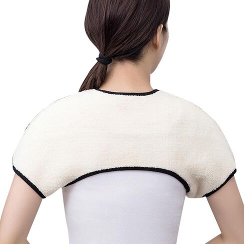 Shoulder Pad Back Protector Compression Sleeve Rotator Cuff Shoulder Warmer Vest Support Wrap Brace Pad Lightweight Breathable Absorbing in Kuwait