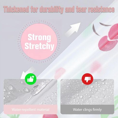 Adult Rain Poncho with Hood, Reusable Plastic Rain Ponchos with Sleeves, Long Waterproof Clear Travel Rain Coats Jacket, Rain Cape Slicker Gear Raincoat for Women, Theme Amusement Park Essentials in Kuwait