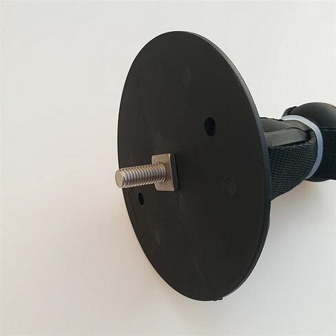 Windsurf Mast Foot Base Replacement - Foldable Nylon Baseplate with M8 Pin (6.9 x 4.2 in / 17.5 x 10.6 cm) in Kuwait