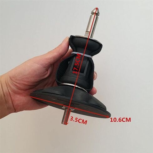 Windsurf Mast Foot Base Replacement - Foldable Nylon Baseplate with M8 Pin (6.9 x 4.2 in / 17.5 x 10.6 cm) in Kuwait