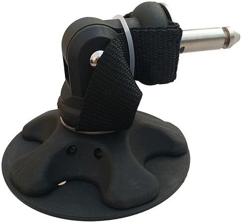 Windsurf Mast Foot Base Replacement - Foldable Nylon Baseplate with M8 Pin (6.9 x 4.2 in / 17.5 x 10.6 cm) in Kuwait