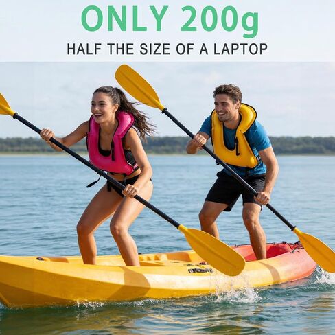 4 Pcs Inflatable Snorkel Vest Adults, Portable Swim Vest Jackets, Adjustable Kayaking Jackets Safety Vests for Snorkeling Swimming Surfing Diving in Kuwait