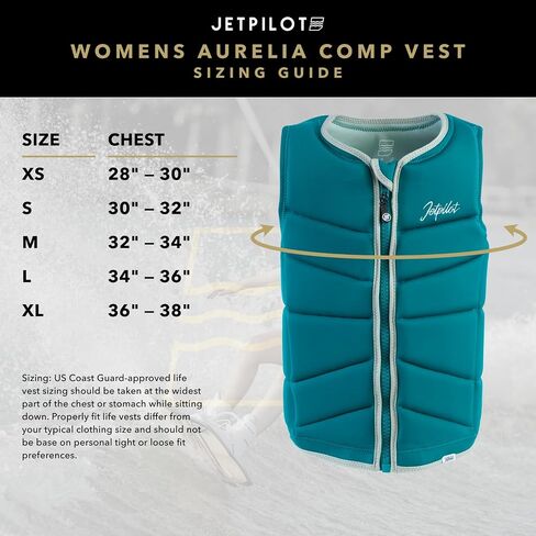 سترة Aurelia Comp للنساء من Jetpilot. سترة Flex-Lite من النيوبرين للتزلج على الماء وركوب الأمواج in Kuwait