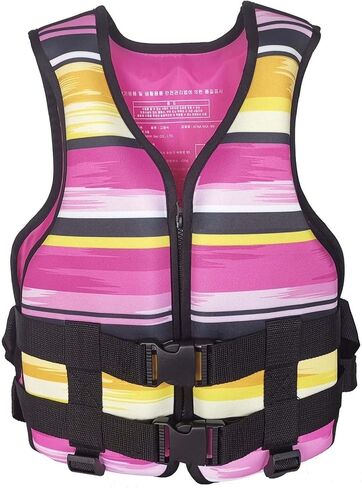 Fly Fishing Vest for Kids, Neoprene with Pearl Cotton Inner Layer, Secure Fastener Layout and Body-Fit Cutting for Lakeside Relaxation and Outdoor Shore Pastimes in Kuwait