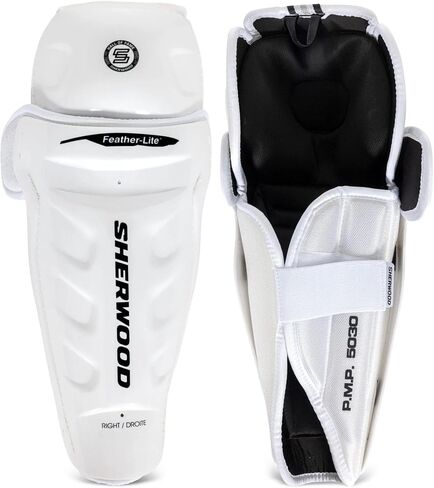 Sher-wood 5030 HOF Senior Hockey Shin Pad Guards (17 Inch) in Kuwait
