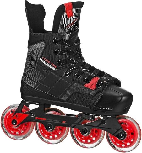 TOUR Unisex Code GX Adjustable Hockey Skate, Youth, Black, 11J-1 M US in Kuwait