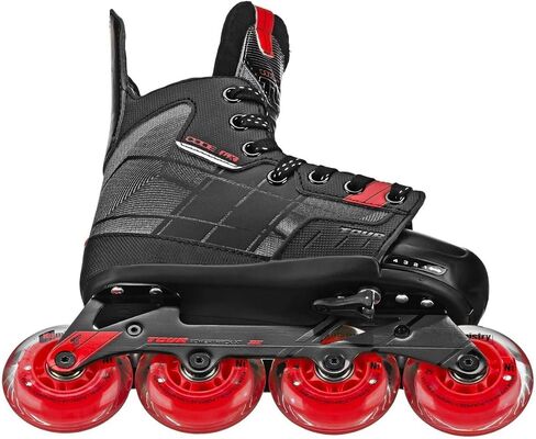TOUR Unisex Code GX Adjustable Hockey Skate, Youth, Black, 11J-1 M US in Kuwait