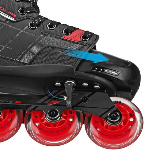 TOUR Unisex Code GX Adjustable Hockey Skate, Youth, Black, 11J-1 M US in Kuwait