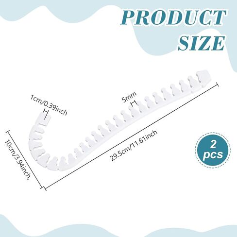 AHANDMAKER Ice Hockey Stick Protector Hockey Stick Blade Protector Plastic Edge Cover for Off Ice Training Street Hockey Practice Sport Equipment Gifts in Kuwait