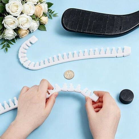 AHANDMAKER Ice Hockey Stick Protector Hockey Stick Blade Protector Plastic Edge Cover for Off Ice Training Street Hockey Practice Sport Equipment Gifts in Kuwait