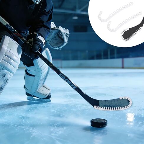 AHANDMAKER Ice Hockey Stick Protector Hockey Stick Blade Protector Plastic Edge Cover for Off Ice Training Street Hockey Practice Sport Equipment Gifts in Kuwait