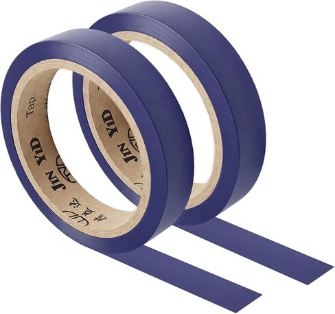 2 Rolls Grip Finishing Tape Racket Wrap Tape, PVC Racquet Finishing Tapes Racket Accessories Sticky Seal for Tennis Badminton Squash in Kuwait