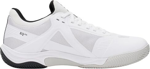 EQ SC Padel Shoes for Men & Women – SLF Foam Cushioning with SA+ Heel Pad White/Black in Kuwait