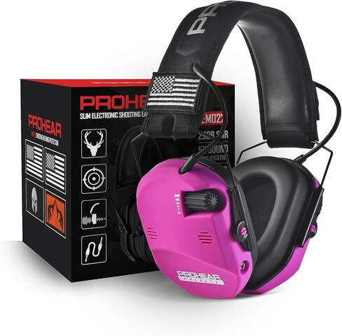 PROHEAR 022 Electronic Ear Protection for Shooting & Hunting - 29dB SNR Noise Reduction, 4 Omnidirectional Microphones in Saudi Arabia