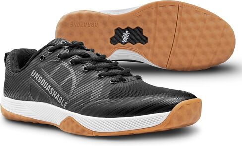 Unsquashable Cross-TEC Speed Squash Shoes Black in Kuwait