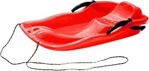 Flexible Snowboard Toboggan Steerable Weight Capacity with Pull Rope Brakes Master Sledge Sleigh Slider for Outdoor Winter in Kuwait