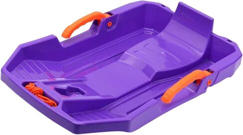 Generic Kids Portable Toboggan for Downhill Activities with Brake Handles in Kuwait