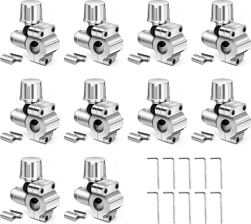 10 PC Bullet Piercing Valves, BPV-31 Piercing Valve Kit, A/C Refrigerant Retrofit Valve for R12 R22 R502 HVAC Refrigerant System 1/4, 5/16, 3/8 Inch Outer Diameter for TJ90BPV31, AP4502525, BPV31D in Saudi Arabia