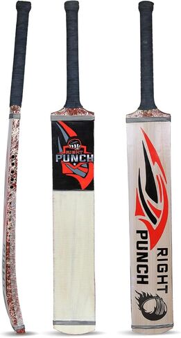 Cricket Bat for Tape Ball and Tennis Ball, Wooden, Short Handle, Adult and Kids Size in Kuwait