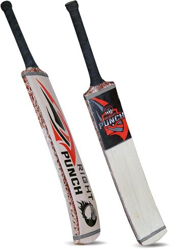 Cricket Bat for Tape Ball and Tennis Ball, Wooden, Short Handle, Adult and Kids Size in Kuwait