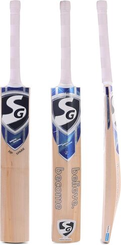 SG Premium Cricket bat , made to play with leather ball and hard tennis , tape balls , bat cover included (Size 4, Size 5) in Kuwait