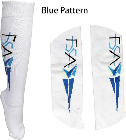 Fencing Socks Stockings for Fencing Sport Stretchy Over the Calf with Heel Combed Cotton Material for Men and Women in Kuwait