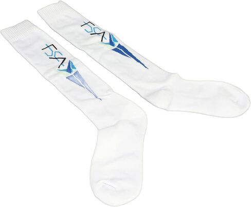 Fencing Socks Stockings for Fencing Sport Stretchy Over the Calf with Heel Combed Cotton Material for Men and Women in Kuwait