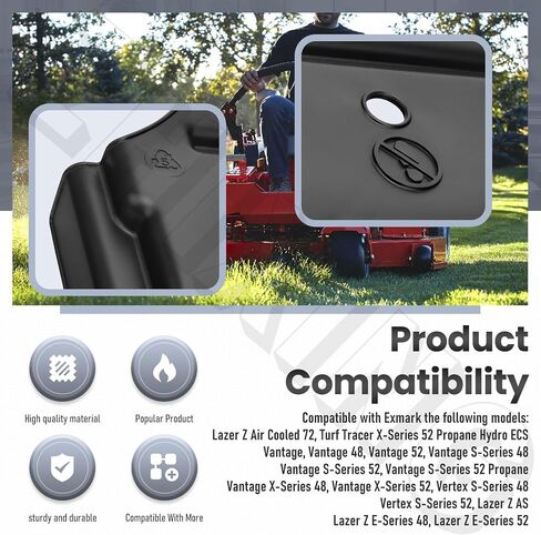 109-6935 Right Hand Belt Cover Compatible with Toro Exmark Lazer Z Quest Turf Tracer E S X Z Lazer Z AS Lazer Z Z-Series in Kuwait