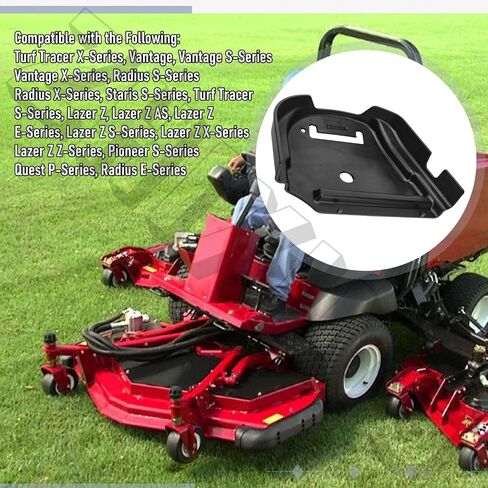 109-6935 Right Hand Belt Cover Compatible with Toro Exmark Lazer Z Quest Turf Tracer E S X Z Lazer Z AS Lazer Z Z-Series in Kuwait