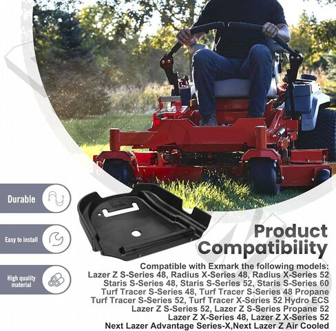 109-6935 Right Hand Belt Cover Compatible with Toro Exmark Lazer Z Quest Turf Tracer E S X Z Lazer Z AS Lazer Z Z-Series in Kuwait