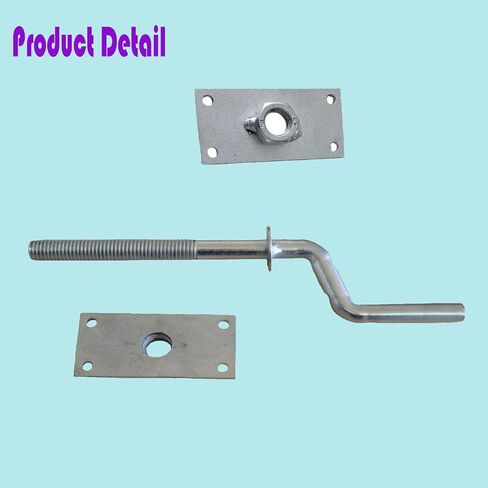 Replacement Snowmobile Trailer 1/2 in Tie Down Bolt TDB-1211 Crank Plate CRP-1212 Fits Snowmobile Trailer Tie the Rod TDB-1210 in Kuwait