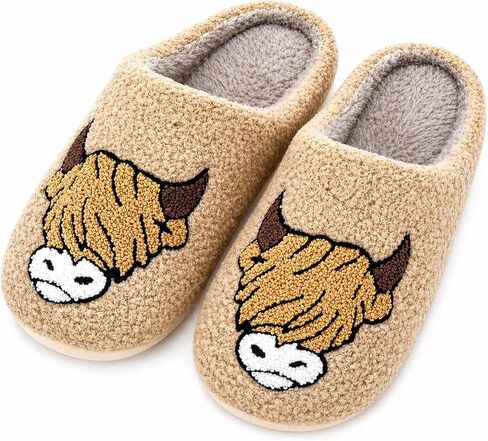 Animal Slippers For Women Men Adult House Slippers for Womens Mens Kawaii Bedroom Slipper Cartoon Slides Memory Foam Slipper For Woman in Kuwait