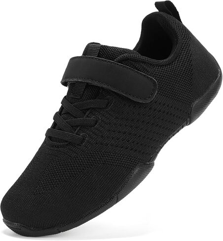STQ KIDS Youth Cheer Shoes Girls Cheerleading Dance Shoe Lightweight Breathable Athletic Sneakers with Arch Support Comfortable Training Tennis Sports Cheerleader Competition Gymnastics Practice in Kuwait