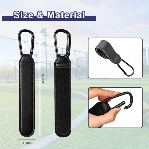 2 Pack Adjustable Baseball Glove Clip, Baseball Glove Holder for Bag with Hanging Loops Sports Training Gear Drying Protection Accessory Clip Bag Tool with Hanging Loops Travel Accessories Gifts in Kuwait