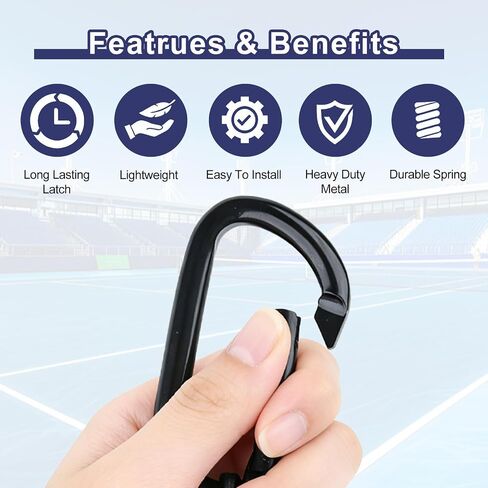2 Pack Adjustable Baseball Glove Clip, Baseball Glove Holder for Bag with Hanging Loops Sports Training Gear Drying Protection Accessory Clip Bag Tool with Hanging Loops Travel Accessories Gifts in Kuwait