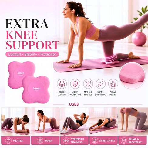 Pilates Kit for Women 22-in-1, Pilates Equipment Set with 14.5"Pilates Ring, Resistance Bands, Pilates Ball, Ankle Weights, Exercise Sliders, Grip Socks & Knee Pads For Yoga, Complete Home Workout Set in Kuwait