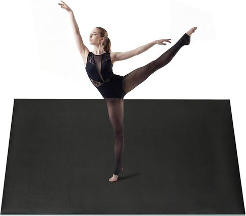 Marley Dance Floor 6.6’ x 3.9’ – Roll-Out Dance Floor Mat for Home Studio, Ballet Floor for Barre, Tap, Jazz – Anti-Slip PVC Dance Flooring for Practice in Kuwait