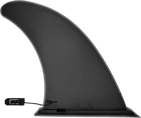 5" 8" 9" 10" 12" Paddle Board Fin Repalcement, Nylon Fiberglass Reinforced, No-Tool Installation, Single Center Fin for Most Inflatable SUPs, Surfboard, Stand-up Paddleboard,Longboard in Saudi Arabia