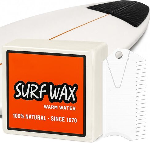 Premium Surfboard Wax for Warm and Cold Water | Long-Lasting Grip Surf Wax | Safe Skimboard and Bodyboard Wax | Professional Surfing Accessories in Kuwait