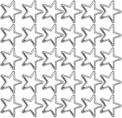 OperItacx 50pcs خمسة مخلب الأظافر المعدنية الأزرار النجوم للملابس للخرز سيليكون حبات الديكور ديي لوتي ديكور الملابس fi-iv ارتدادات الملابس ديكور الأمتعة الأمتعة الأمتعة حقيبة يدوي in Kuwait