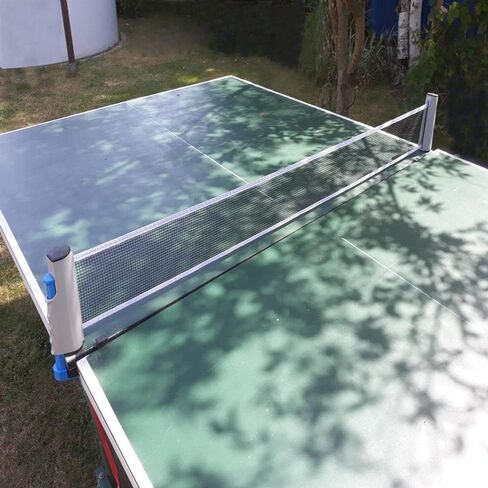 Table Tennis Nets, Retractable Ping Pong Net and Post with Clamps for Any Table, Adjustable Length 175 (max) x 14.5 cm in Kuwait
