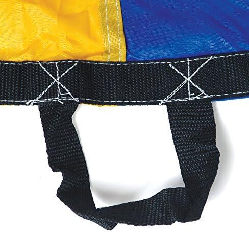 Palos Sports 30′ Heavy Duty Parachute with 24 Handles – Multi‑Color Cooperative Activity Canopy for Indoor & Outdoor – Durable 70D Nylon with Reinforced Handles & Perimeter Webbing in Kuwait