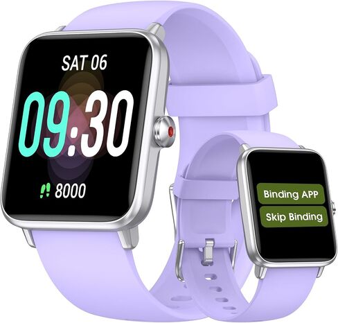 ساعة Pautios Pedometer Watch مناسبة لكبار السن لا تتطلب تطبيق/هاتف، ساعة تعقب اللياقة البدنية مقاومة للماء مع عداد الخطوات والسعرات الحرارية/متتبع النوم للمشي والجري للرجال والنساء in Kuwait