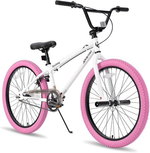 JOYSTAR Brockway Freestyle Kids BMX Bikes 20" 24" Kids Bicycles for 6-14 Years Old Boys Girls and Beginner-Level Riders 2 Pegs Multiple Colors in Kuwait