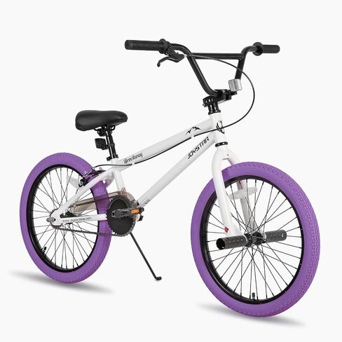 JOYSTAR Brockway Freestyle Kids BMX Bikes 20" 24" Kids Bicycles for 6-14 Years Old Boys Girls and Beginner-Level Riders 2 Pegs Multiple Colors in Kuwait